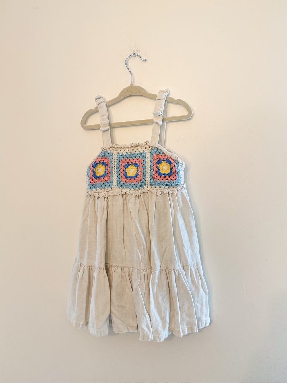 Haute Hippie Kids Crochet Sundress | Girls Size 4